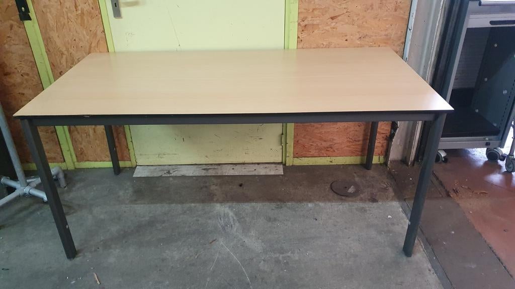 Ahrend Kantinetafel, vergadertafel 160x80, Ophalen, 50 tot 100 cm, Zo goed als nieuw, 150 tot 200 cm