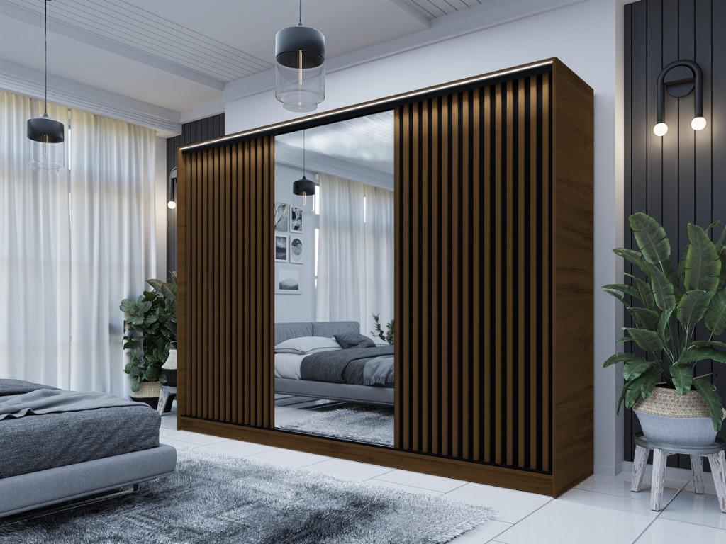 💎Design kledingkast – bezorging & montage inbegrepen 🚚🔧, Met deur(en), 150 tot 200 cm, Nieuw, Glas