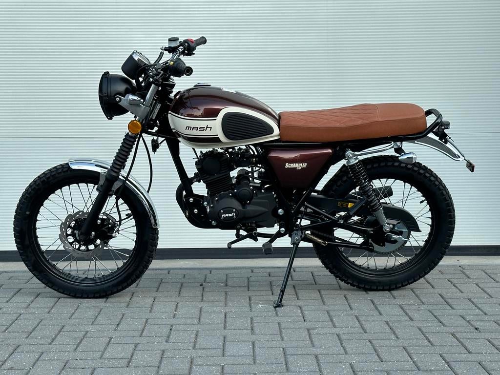 Mash 50 Scrambler, Ijsselstein, Bedrijf, 49 cc, Mashmotor