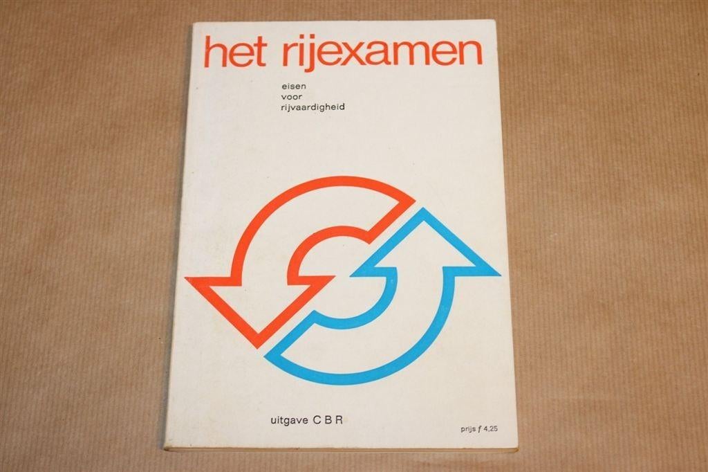 Het rijexamen - CBR uitgave circa 1970 !!, Ophalen of Verzenden, Zo goed als nieuw, Overige merken