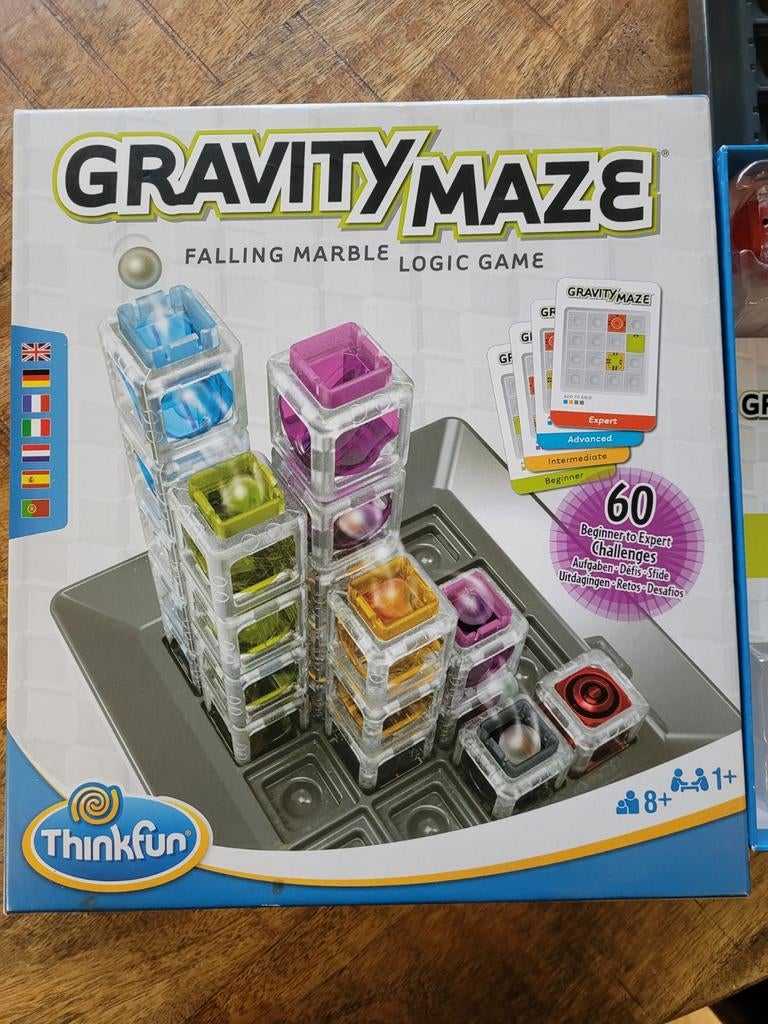 Granito Maze Knikkerbaan Spel, Een of twee spelers, Thinkfun, Ophalen of Verzenden, Zo goed als nieuw