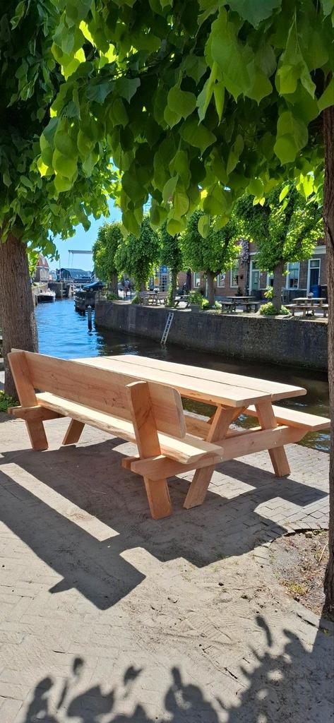 Te koop: Douglas Picknicktafels in diverse maten! 🌳, Tuin en Terras, Ophalen of Verzenden, Nieuw, Rechthoekig, Hout
