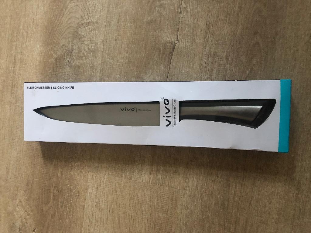 Villeroy & Boch Koksmes 8” nieuw, Ophalen of Verzenden, Nieuw, Rvs of Chroom