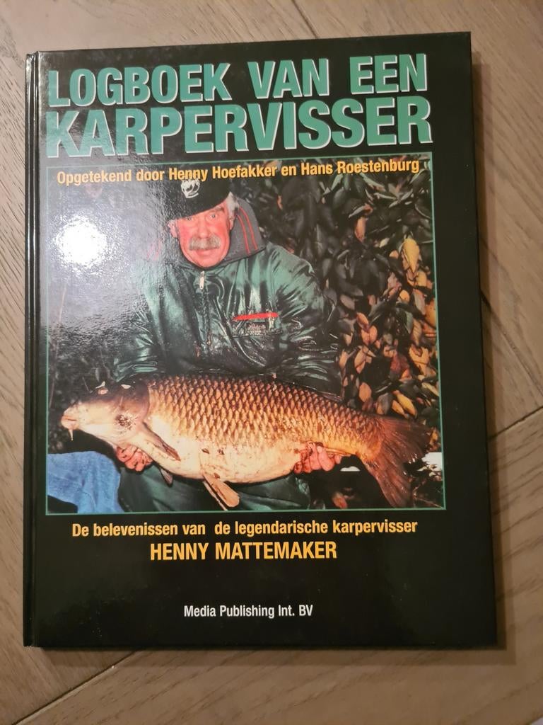 Logboek van een karpervisser - Henny Mattemaker, Ophalen, Zo goed als nieuw, Overige typen