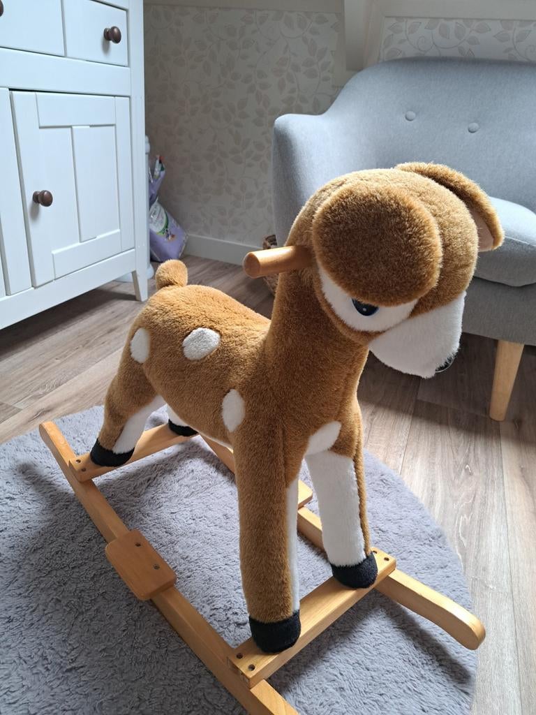 JIP Hobbel Hertje - Baby/Kinderkamer Decoratie, Ophalen, Gebruikt