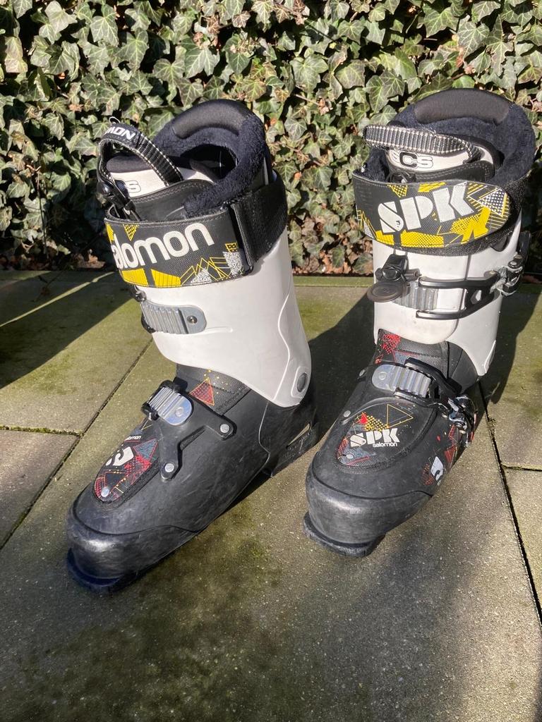 Salomon Heren Skischoenen Maat 44 (28,5), Ophalen, 160 tot 180 cm, Gebruikt, Schoenen
