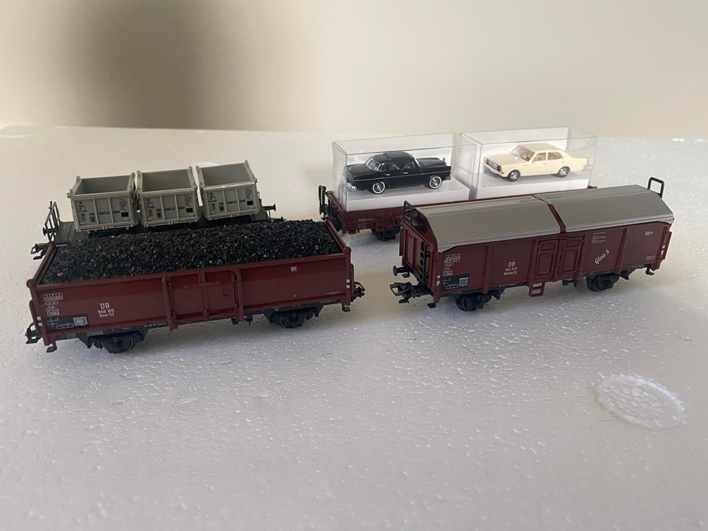Märklin wagons uit startset 29825, Hobby en Vrije tijd, Modeltreinen | H0, Nieuw, Wagon, Wisselstroom, Märklin, Analoog, Ophalen of Verzenden