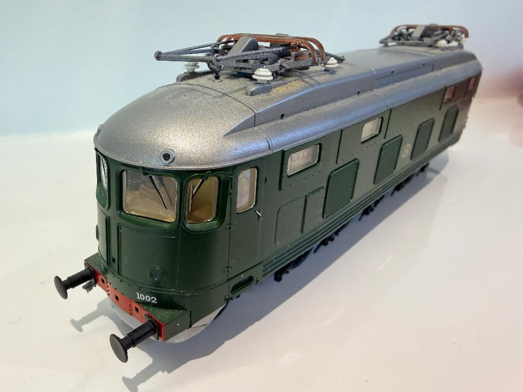 Roco NS 43615 NS 1002 oerloc kapwissel DC lezen!!, Ophalen, Roco, Gelijkstroom, Locomotief