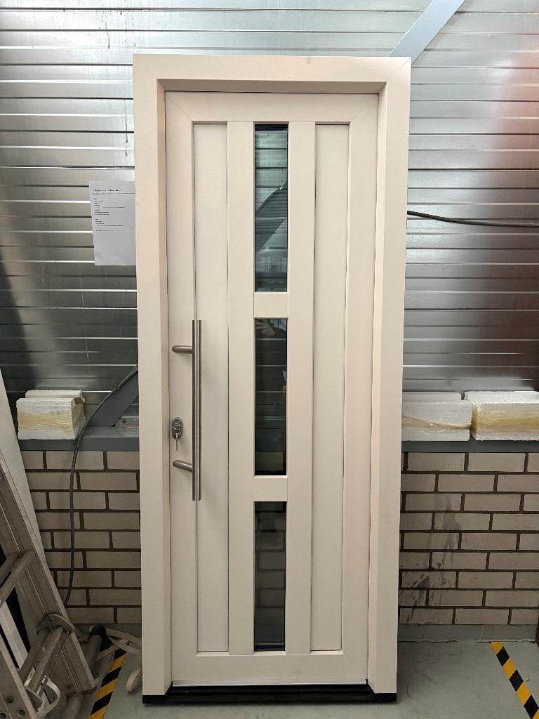 Kunstof Veka deur H2160 x B900, Doe-het-zelf en Verbouw, Kozijnen en Schuifpuien, Kunststof, Deurkozijn, Nieuw, 150 tot 225 cm