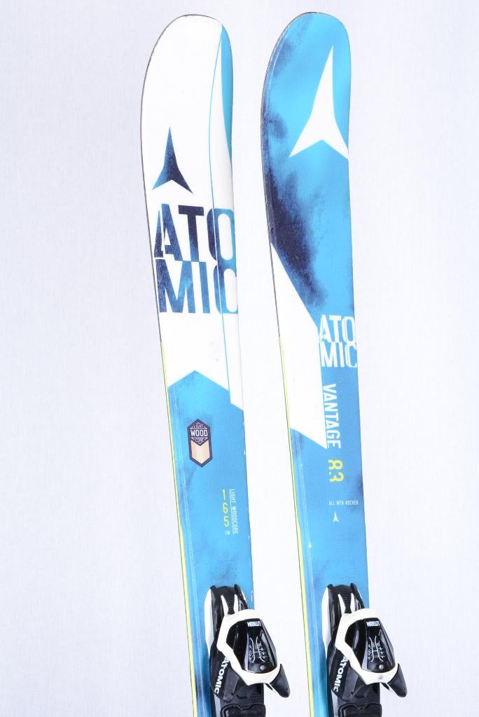 165 181 ski's ATOMIC VANTAGE 83, blue/white, woodcore, Sport en Fitness, Skiën en Langlaufen, Gebruikt, Ski's, Skiën, Atomic, Carve