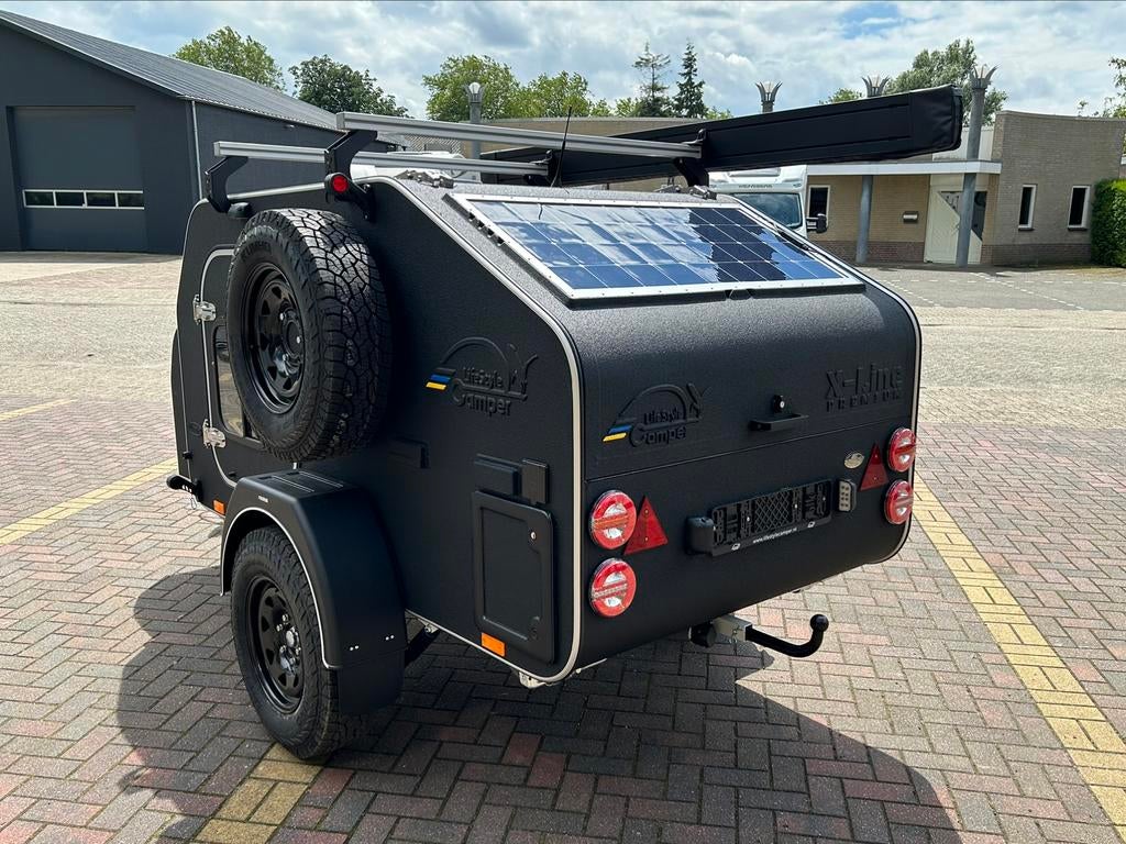 LifestyleCamper X-Line mini caravan nieuw!, Caravans en Kamperen, Caravans, Overige merken, Tot en met 2, Bedrijf, Schokbreker
