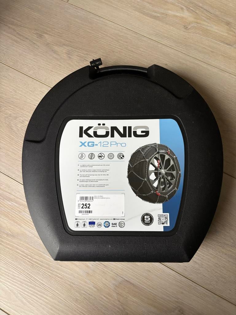 König XG-12 Pro Sneeuwkettingen Tesla - Te Huur!, Ophalen, Zo goed als nieuw