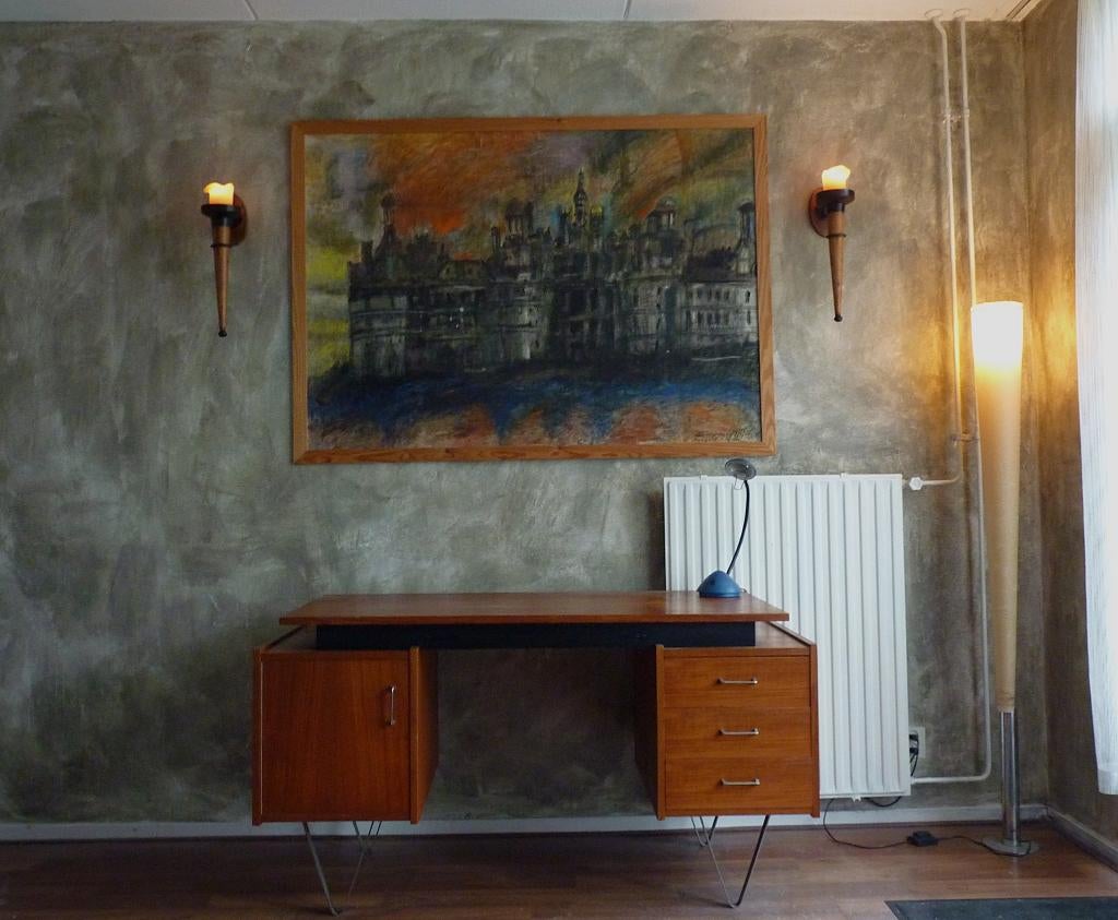 Tijsseling Nijkerk Bureau, Huis en Inrichting, Bureaus, Ophalen of Verzenden, Gebruikt