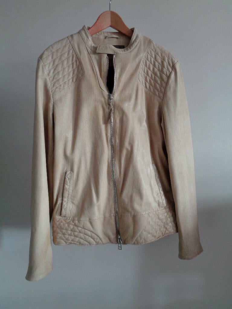 DNA Hommes by Eric Kuster Oger maat 48 100% leer, Kleding | Heren, Maat 48/50 (M), Beige, Ophalen of Verzenden, Zo goed als nieuw