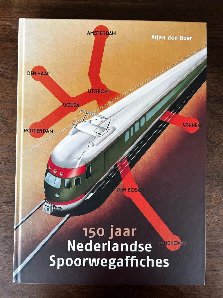 150 jaar Nederlandse Spoorwegaffiches, Ophalen of Verzenden, Nieuw, Trein, Boek of Tijdschrift