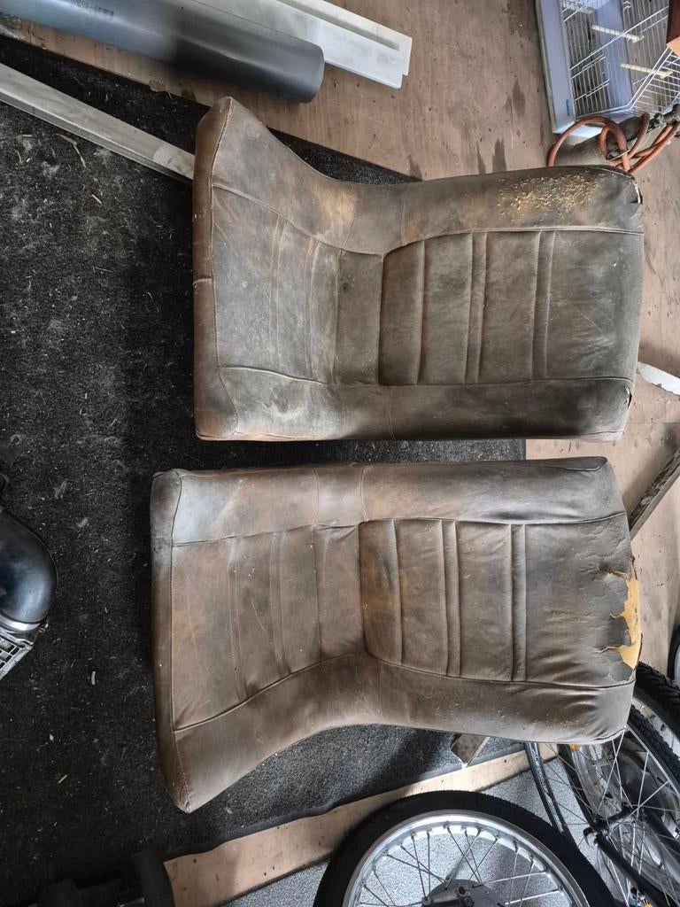BMW E9 Achterbank Kuipjes - Herbekleden, Auto-onderdelen, Interieur en Bekleding, Ophalen, Gebruikt, BMW