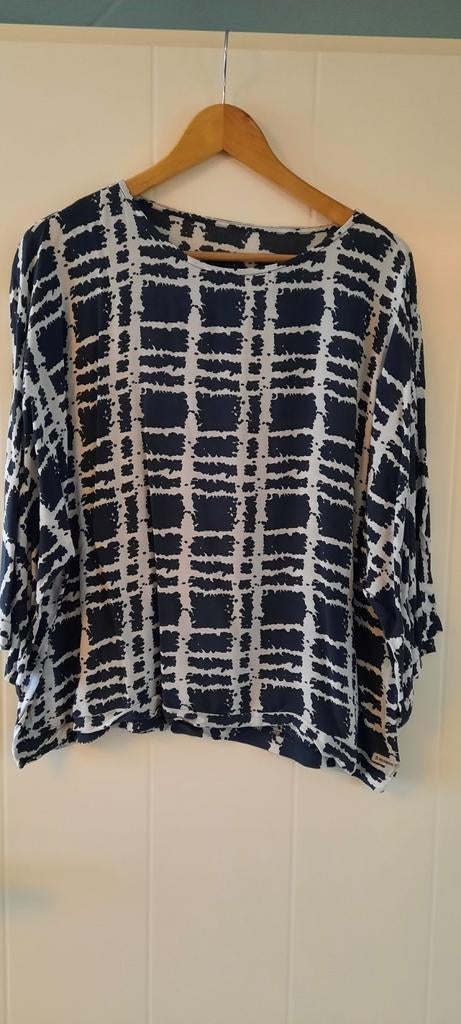 Penn en ink blouse mt xl,donker blauw,driekwart mouw., Blauw, Maat 46/48 (XL) of groter, Ophalen of Verzenden, Zo goed als nieuw