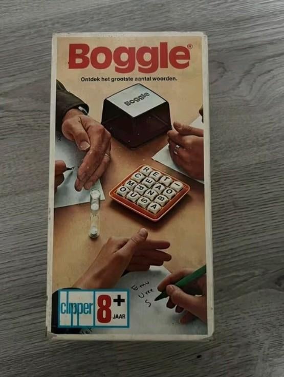 Boggle spel in nieuwstaat, Hobby en Vrije tijd, Denksport en Puzzels, Ophalen of Verzenden, Minder dan 500 stukjes, Zo goed als nieuw