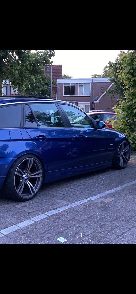 BMW 3 Serie Touring e91 zwarte raamlijsten shadowline, Auto-onderdelen, Ophalen, BMW