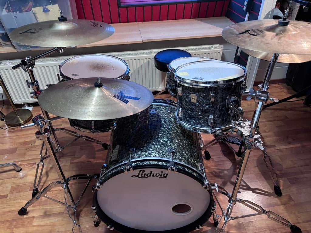 Prachtige Ludwig Classic Maple! Compleet of losse verkoop, Muziek en Instrumenten, Ophalen, Zo goed als nieuw, Ludwig