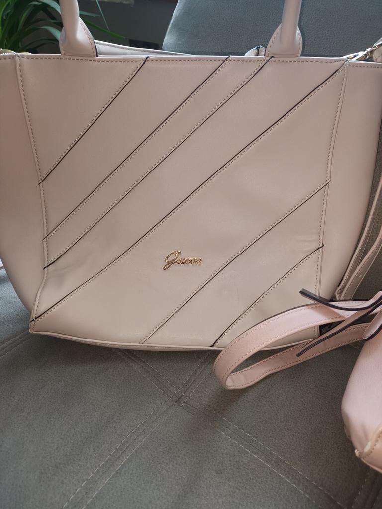Guess tassen, Ophalen, Nieuw, Wit, Handtas