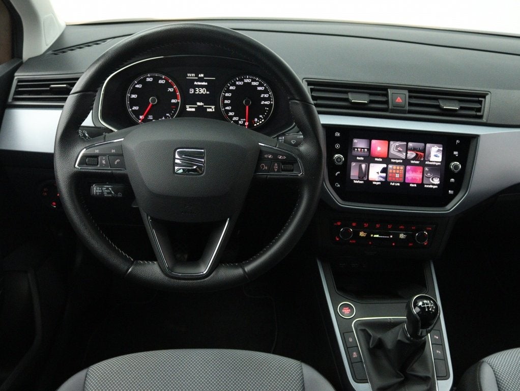 SEAT Arona 1.0 TSI Style Launch | Trekhaak | Navigatie | Cam, Stof, Gebruikt, Origineel Nederlands, Bedrijf