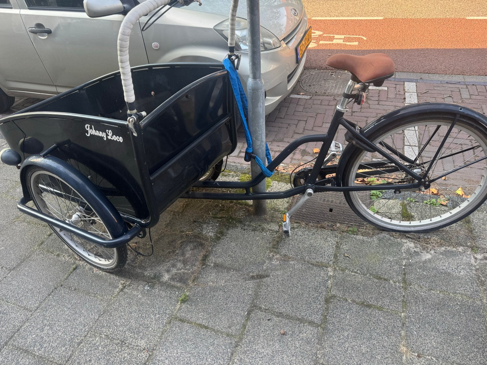 Johnny Loco bakfiets - Ideaal voor kinderen of goederen, Ophalen, Gebruikt, 2 kinderen, Johnny Loco