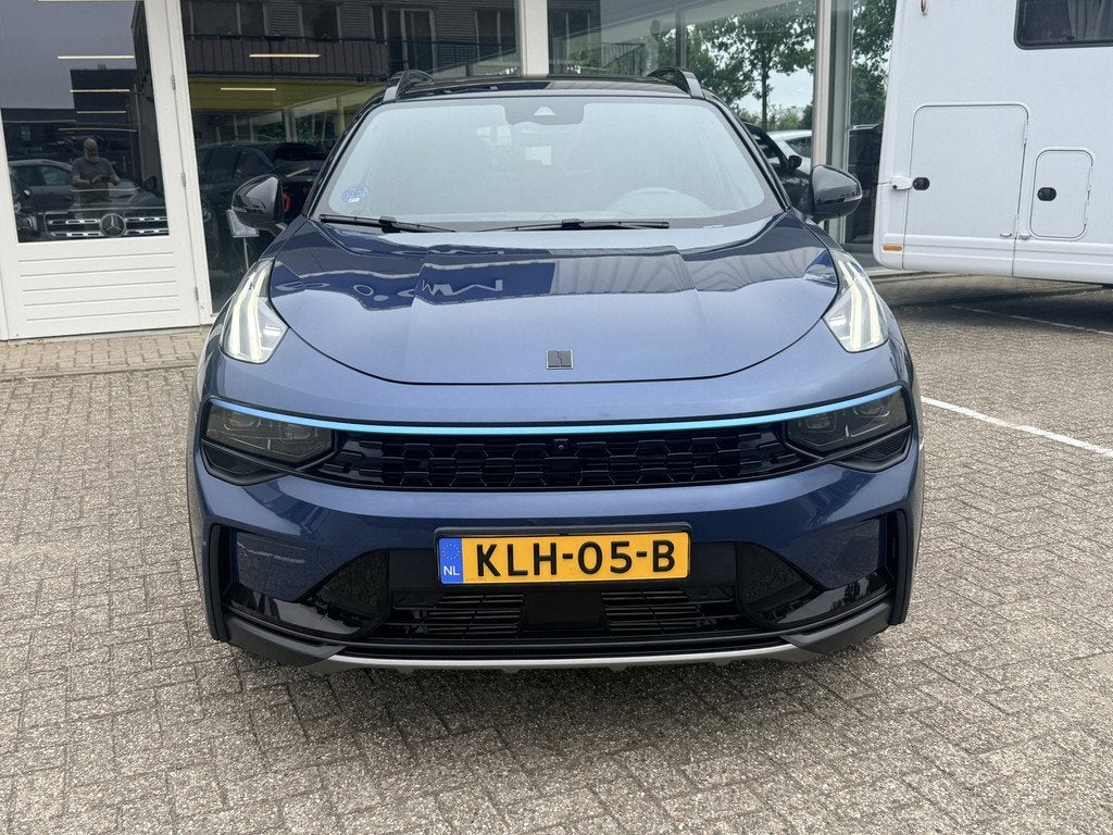 Lynk & Co 01 1.5 | Automaat | Zwarte hemel | 360 camera | Ad, Auto's, Lynk & Co, Automatische klimaatregeling, Stof, Blauw, Plug-in hybride