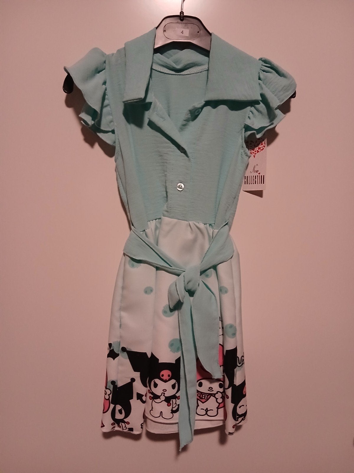 Nieuwe meisjes jurk New Collection maat 104 met prijskaartje, Meisje, Nieuw, Ophalen of Verzenden, Jurk of Rok