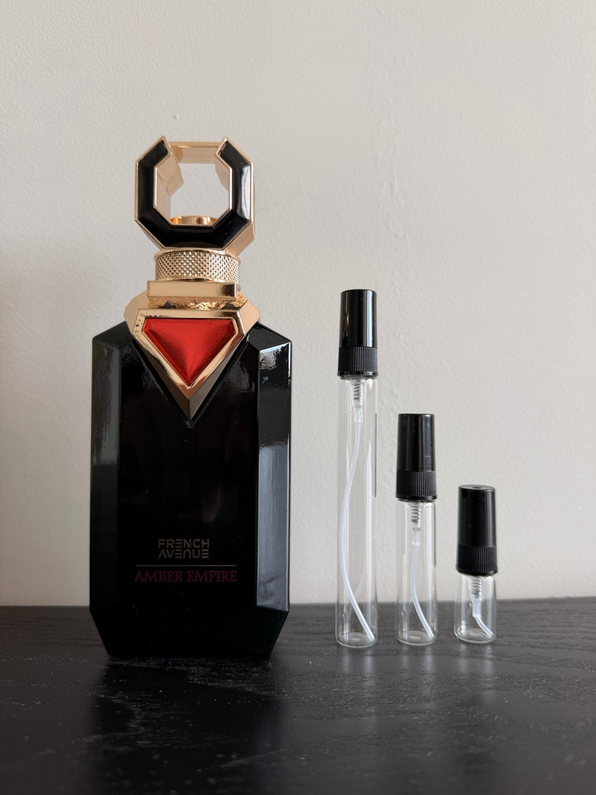 French avenue amber empire decant, Ophalen of Verzenden, Zo goed als nieuw