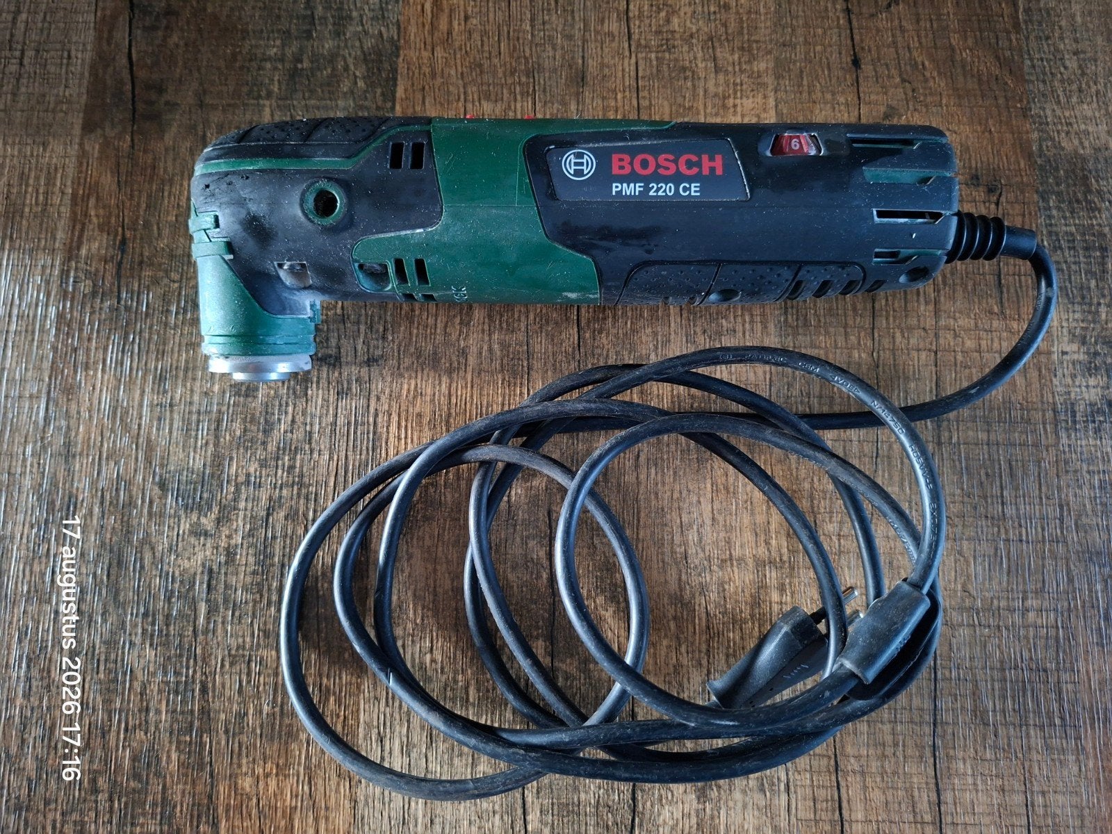 Bosch Multitool PMF 220 CE, Doe-het-zelf en Verbouw, Gereedschap | Slijpmachines, Ophalen, Gebruikt, Minder dan 700 watt
