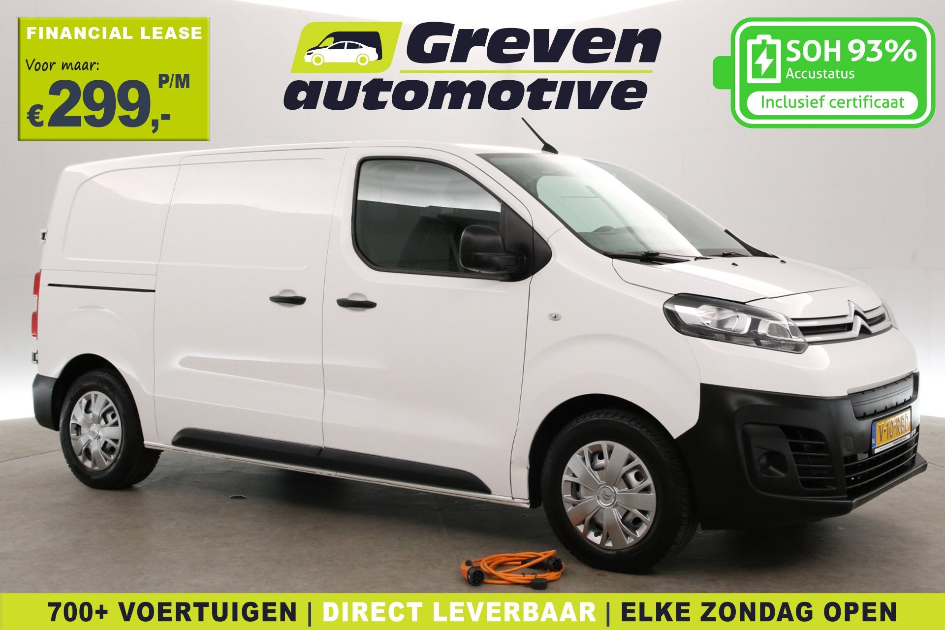 Citroën ë-Jumpy 75 kWh L2H1 | Snelladen | SOH 93% | Airco