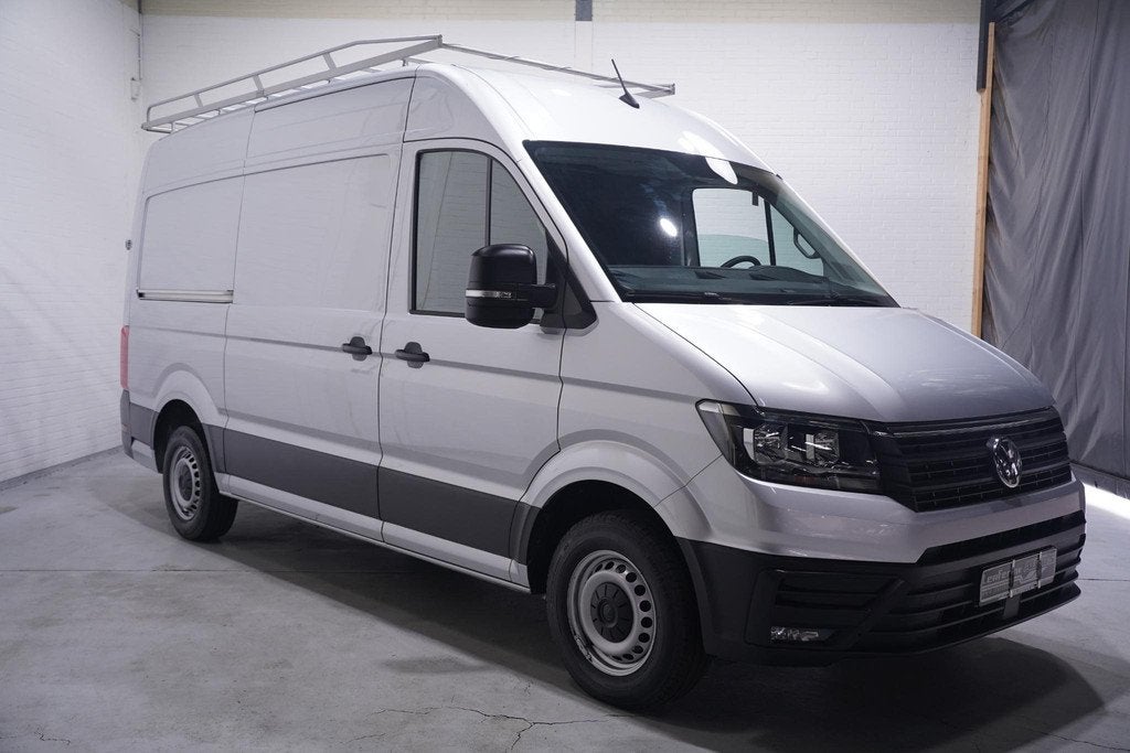 Volkswagen Crafter 2.0 TDI 177 pk DSG Aut. L3H3 Navi, Camera, Auto's, Bestelauto's, Stof, Gebruikt, 4 cilinders, Volkswagen