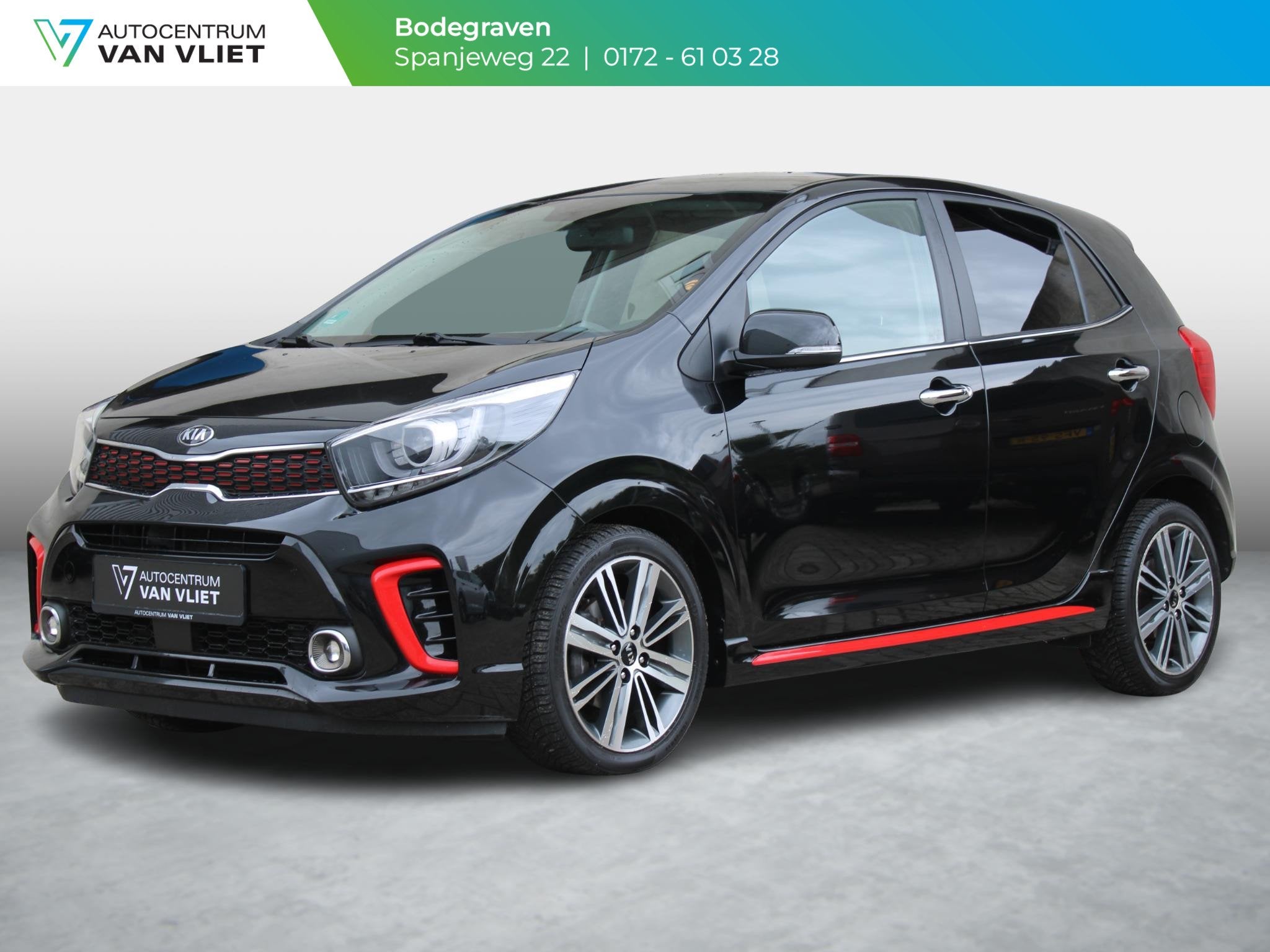 Kia Picanto 1.0 T-GDI GT-Line | APPLE CARPLAY/ANDROID AUTO |, Auto's, Voorwielaandrijving, 12 maanden, 101 pk, Gebruikt