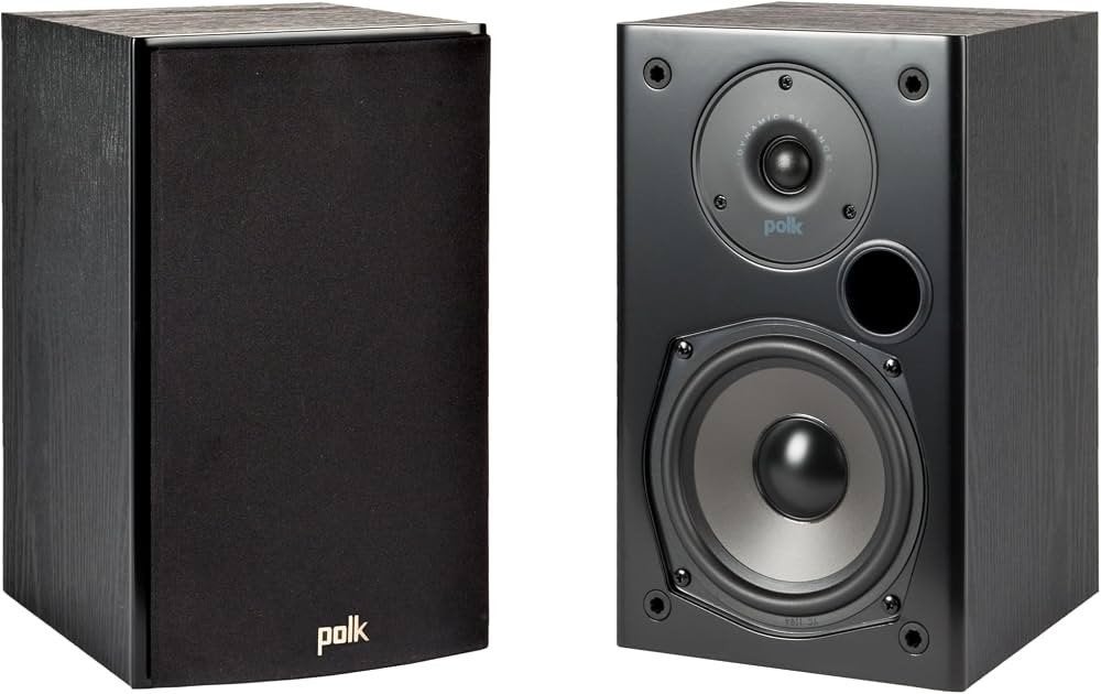 Polk T15 speakers - 8 ohm, aanbevolen versterker 20–100 watt, Audio, Tv en Foto, Ophalen, 60 tot 120 watt, Overige merken