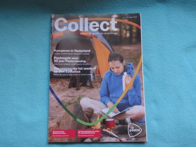1 EURO OF GRATIS Collect 124 tijdschrift postzegelverzamelen, Postzegels en Munten, Postzegels | Toebehoren, Ophalen, Boek of Tijdschrift