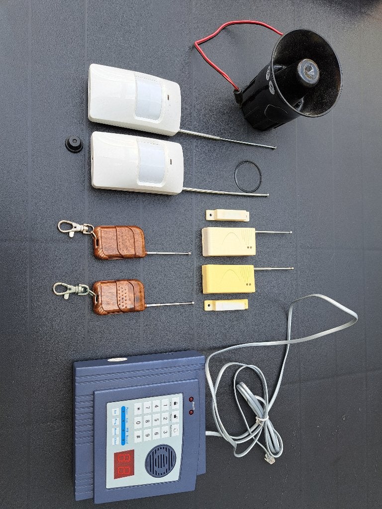 Alarm systeem, Ophalen, Zo goed als nieuw, Compleet systeem, Afstandsbediening