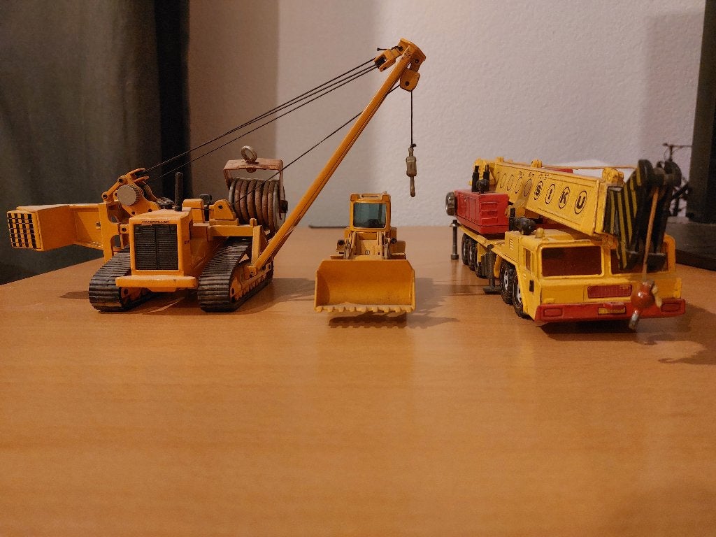 3 modelbouwvoertuigen Joal en SIKU, Ophalen, Gebruikt, Overige typen, SIKU