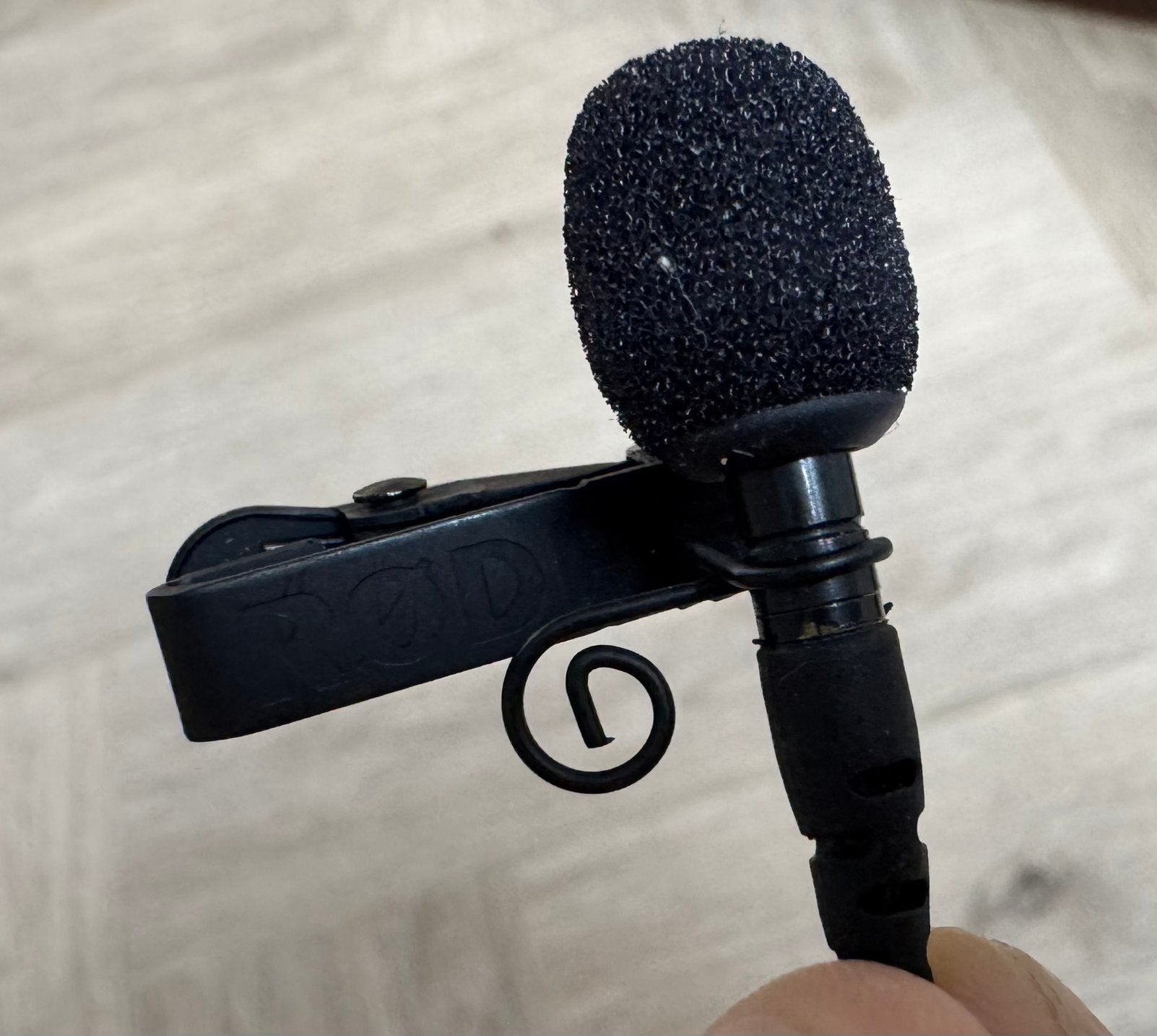 RØDE smartLav+ lavalier dasspeldmicrofoon – TRRS, Ophalen of Verzenden, Zo goed als nieuw