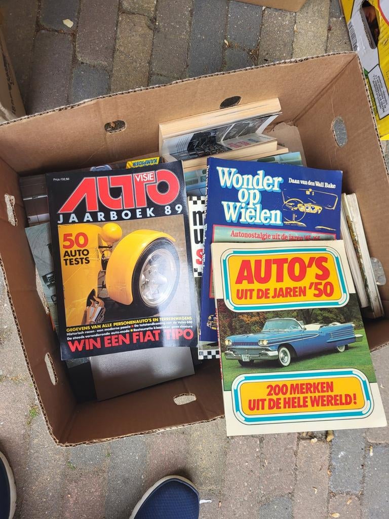 ¹Collectie Auto Jaarboeken en Tijdschriften, Ophalen, Gelezen, Algemeen, Diverse auteurs