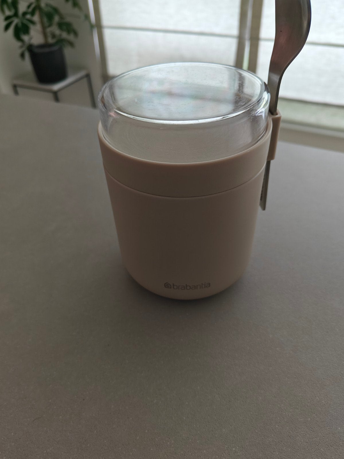 Albert Heijn Brabantia Food Jar 500ml met lepel - Zo goed al, Huis en Inrichting, Keuken | Keukenbenodigdheden, Beige, Overige typen