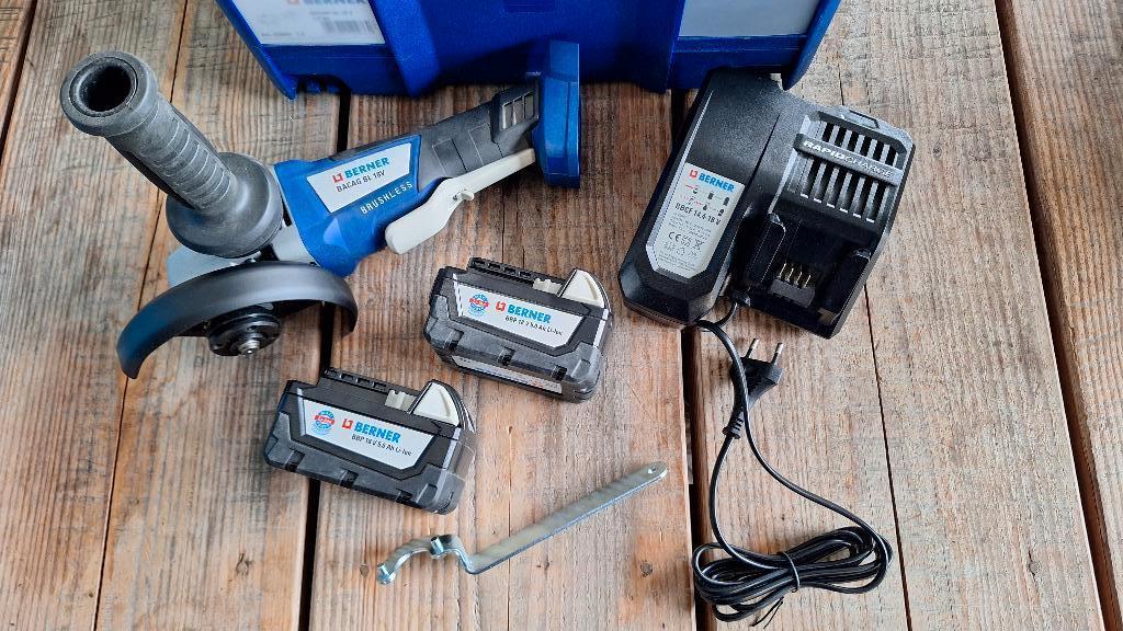Berner BACAG BL 18v Accu Slijptol haakse slijper MILWAUKEE, ., Nieuw, Ophalen of Verzenden, .