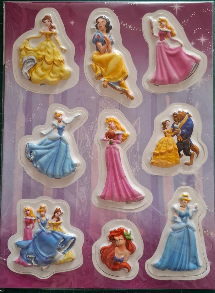 4 A4 vellen 3D stickers NIEUW - Disney, Winnie de Poeh, Ophalen of Verzenden, Nieuw, Meerdere stickers