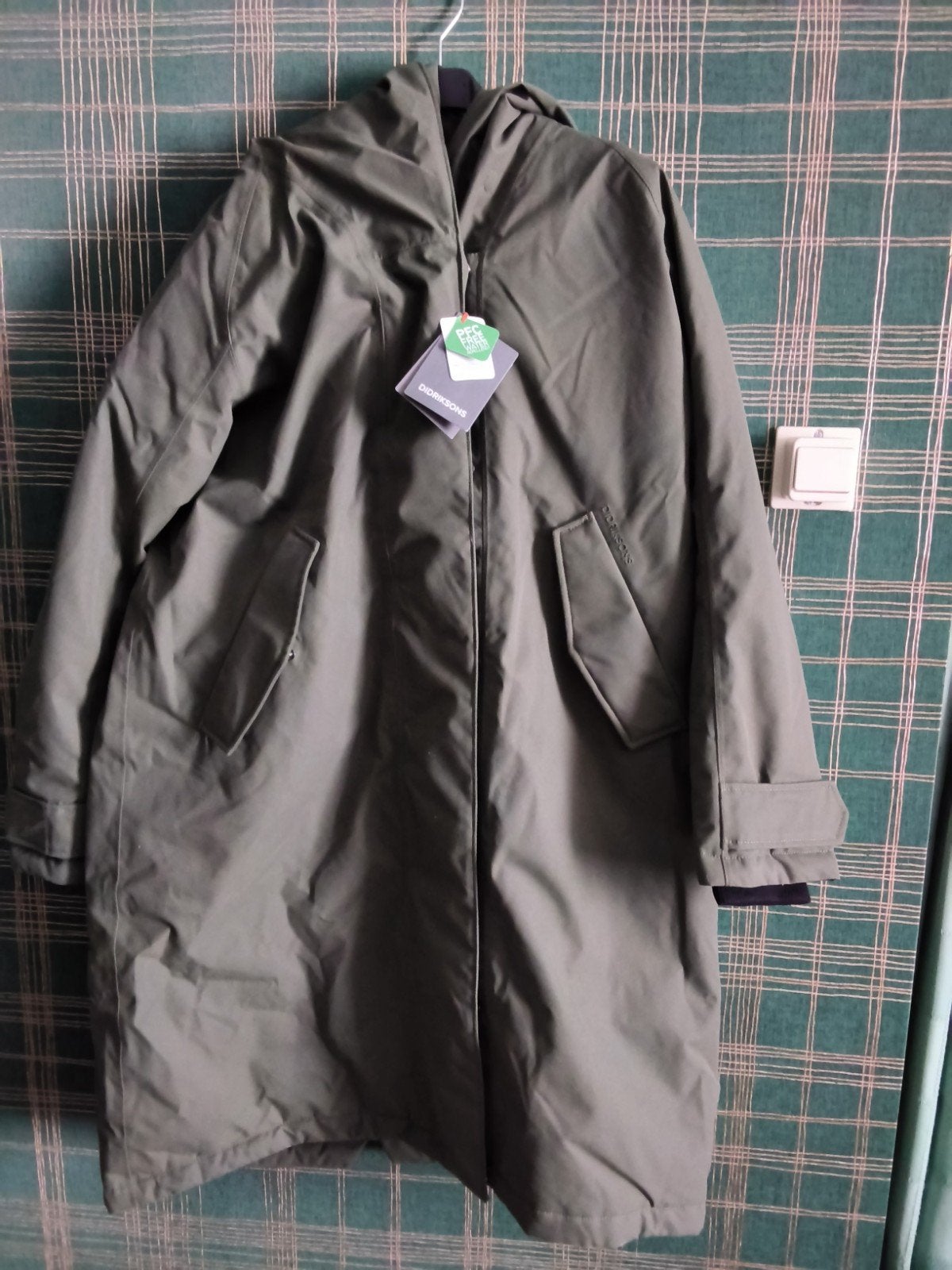 Elvine Gunter Olijfgroene Winterparka - Maat 44, Kleding | Dames, Ophalen, Elvine, Maat 42/44 (L), Nieuw