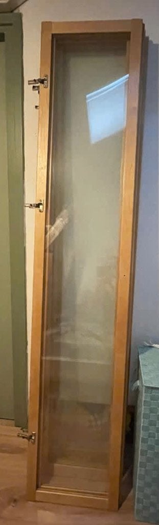 Glazendeuren voor Billy boekenkasten, Huis en Inrichting, Kasten | Boekenkasten, Minder dan 50 cm, Zo goed als nieuw, Minder dan 25 cm