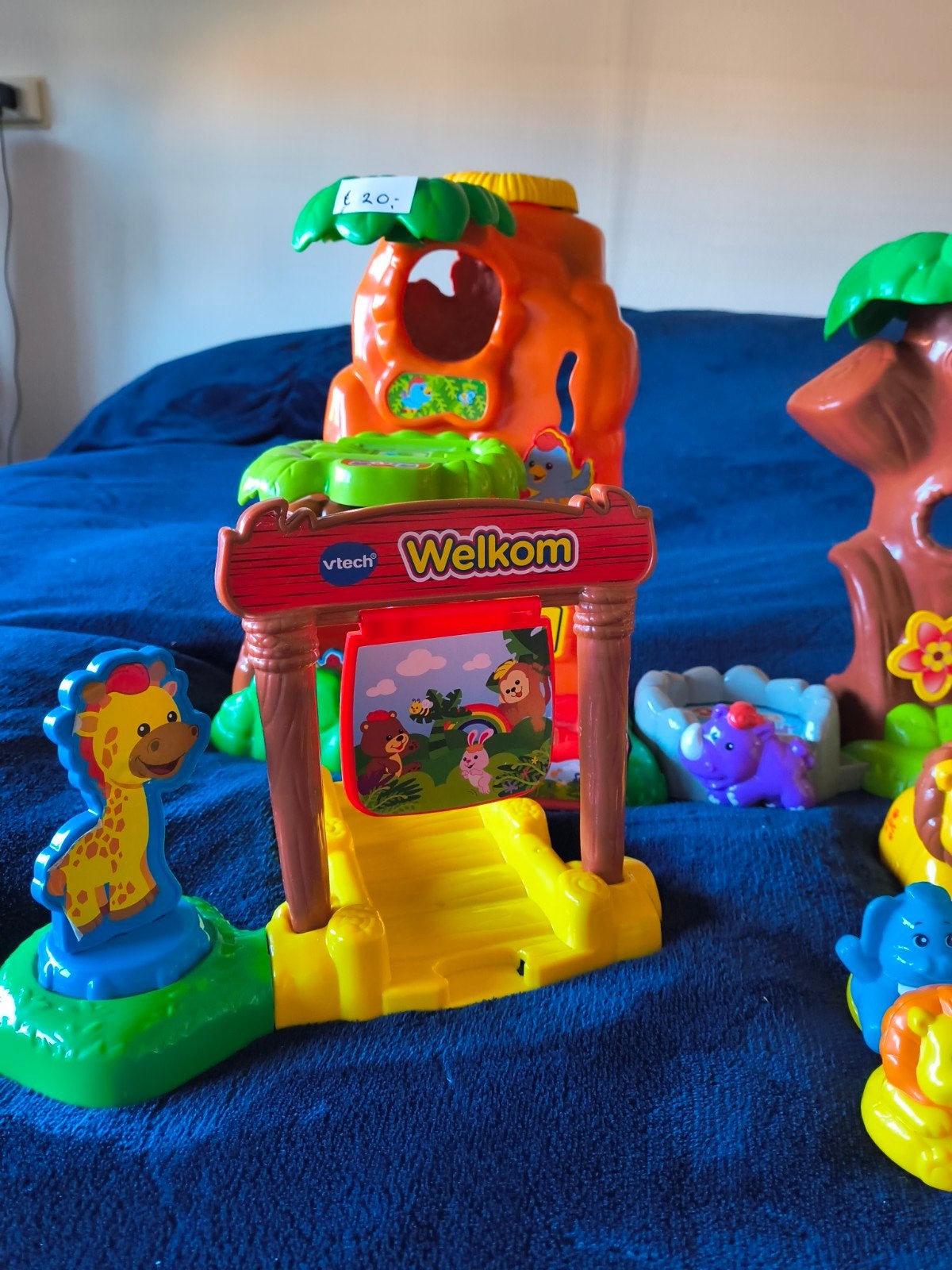 VTech Zoef Zoef Dieren Boomhut & Avonturenjungle met dieren, Kinderen en Baby's, Ophalen, Zo goed als nieuw, 2 tot 4 jaar