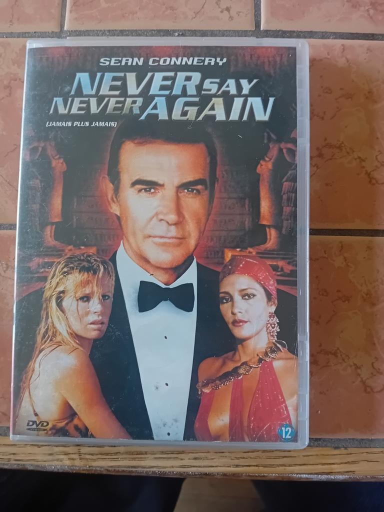 Never Say Never Again DVD - Sean Connery - NL ondertiteld, Vanaf 12 jaar, Ophalen of Verzenden, Gebruikt