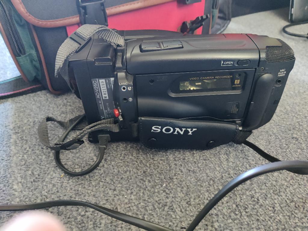 Sony Handycam Video8 CCD-TR380E PAL [CAM04] 12-4, 20x of meer, Overige soorten, Ophalen of Verzenden, Camera