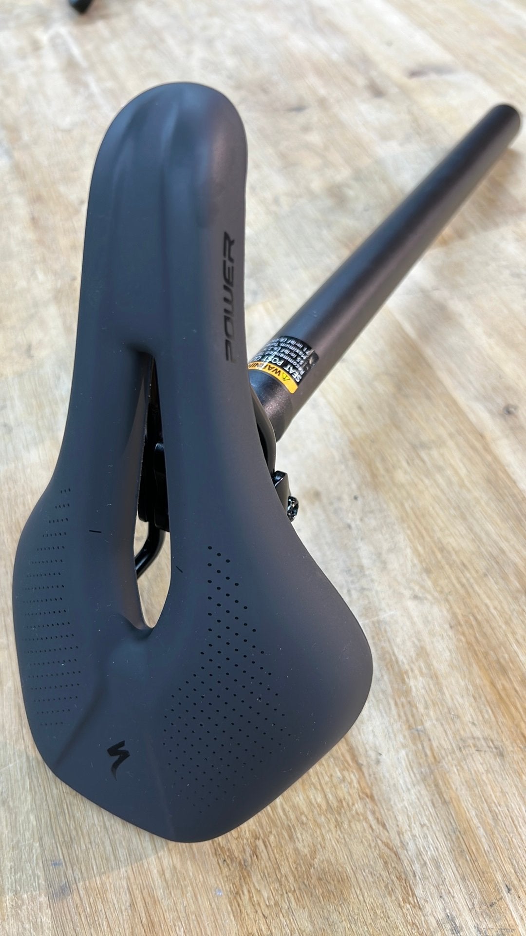Specialized carbon zadelpen + power zadel NIEUW, Fietsen en Brommers, Fietsonderdelen, Specialized, Verzenden, Nieuw, Zadel