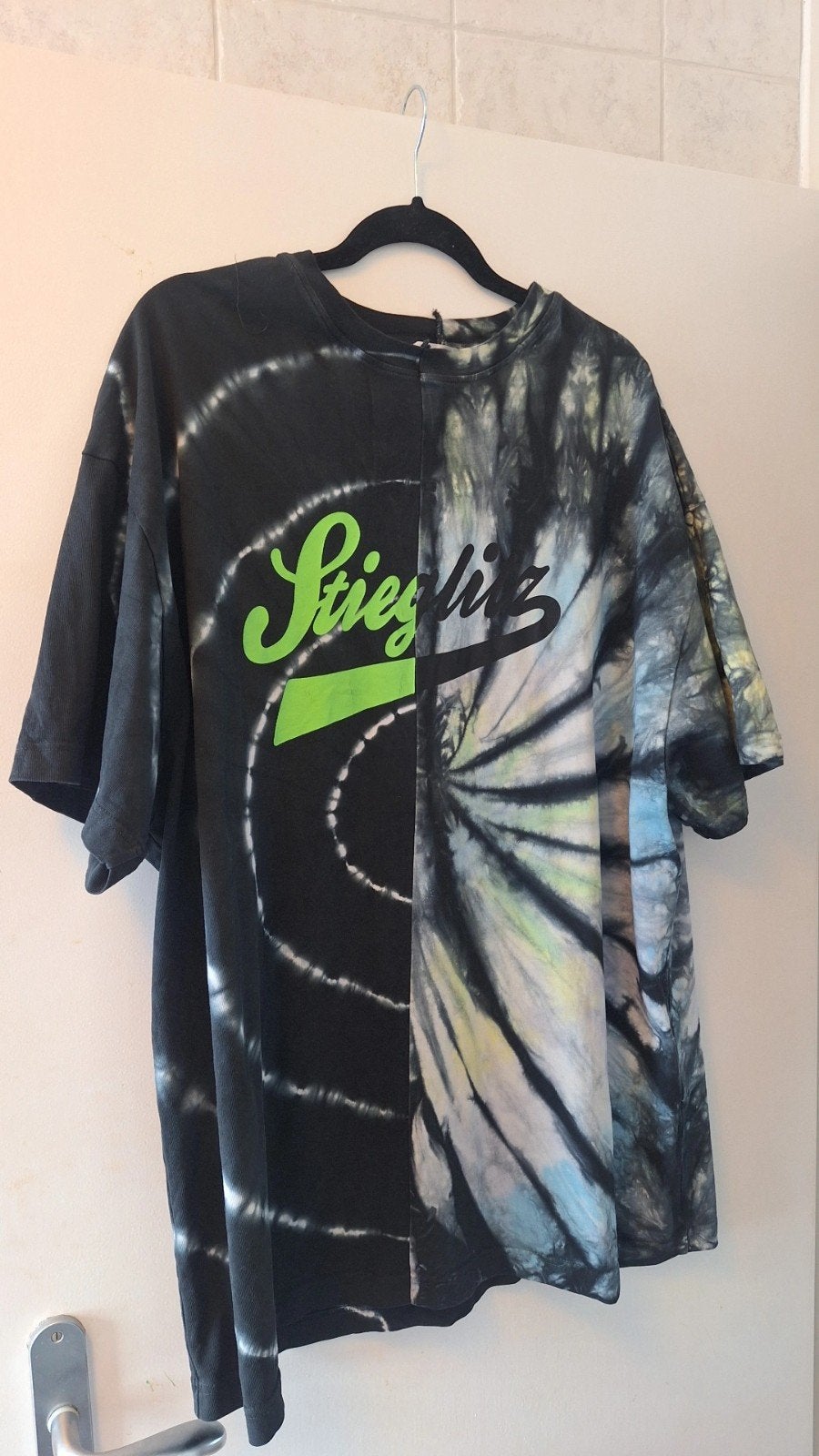 Stieglitz tie dye t-shirt, Kleding | Dames, T-shirts, Ophalen of Verzenden, Zo goed als nieuw, Korte mouw